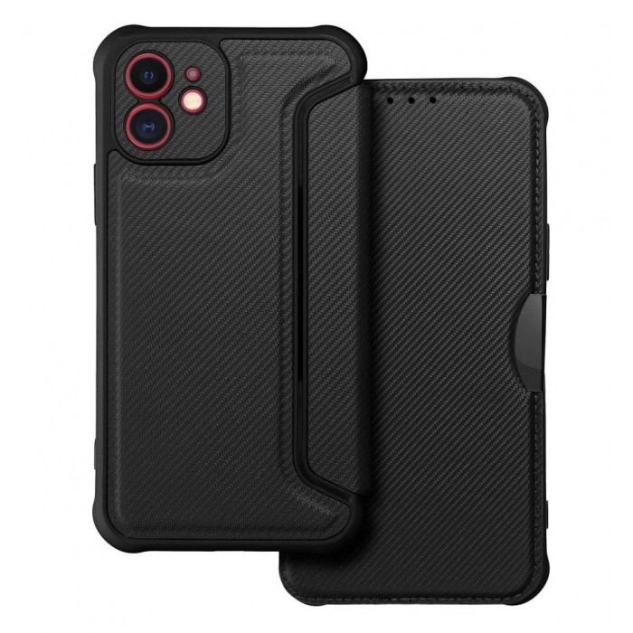 Capa Iphone 12 Flip Book RAZOR Preto