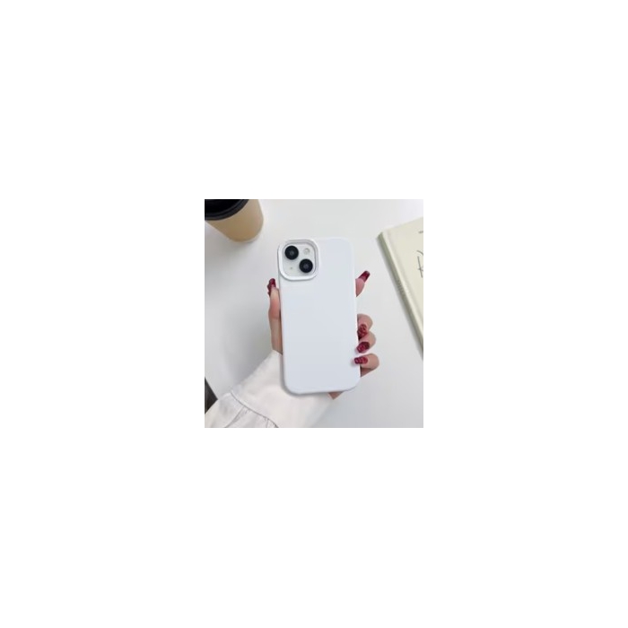Capa Iphone 13 Mini Silicone Branco