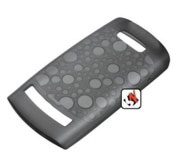 Capa em Silicone Soft CC-1024 Preta para Nokia Asha 303 Original em Blister