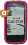 Capa em Silicone Huawei U8510 (Huawei X3) Rosa
