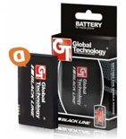 Bateria GT Black Line para Sony Ericsson W380, W910 1000 mAh em Blister