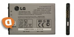 Bateria LGIP-400N SBPL0102301 Original em Bulk