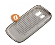 Capa em Silicone Soft CC-1030 Preta para Nokia Asha 302 Original em Blister