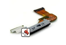 Flex Iphone 3G de Conector de Carga Branco