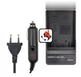 Carregador Casa + Isqueiro para Bateria Canon (LP-E6) Compatível