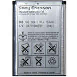 Bateria Sony Ericsson BST-36 Original em Bulk