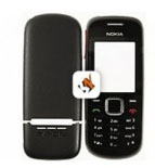 Capa Nokia 1661 Preta Frente + Tampa Bateria + Tampa Antena Preta Original