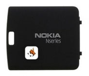 Tampa de Bateria Nokia N95 8GB Preta Original