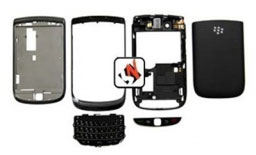 Capa Completa Blackberry 9800 Preta Original