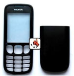 Capa Nokia 6303c Frente + Traseira Preta Original