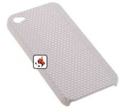 Capa Perfurada Iphone 4 Branca