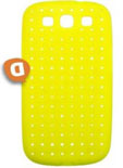 Capa em Silicone  COAT  Samsung i9300 S III Amarela