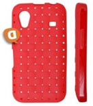 Capa em Silicone  COAT  Samsung S5830 Ace Vermelha