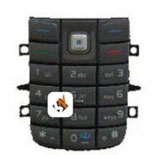 Teclado Nokia 6020 Cinza Rato Original