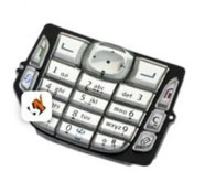 Teclado Nokia 6670 Cinza Original