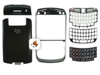 Capa Blackberry 8900 Frontal + Traseira + Teclado Original Preto