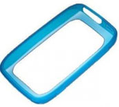 Capa em Silicone Soft CC-1046 Azul Ciano para Nokia Lumia 710 Original em Blister