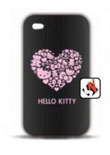 Capa Protetora Rigida Iphone 4 Hello Kitty Coração Original