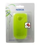 Capa em Silicone Nokia CC-1004 Verde para o Nokia C3 Original em Blister