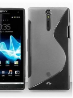 Capa em Silicone  S-CASE  Sony Xperia S (LT26i) Branca Transparente