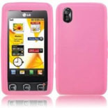 Capa em Silicone Gel LG Cookie KP501 Rosa