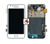 Touchscreen com Display e Aro Samsung i9100 Galaxy S2 Branco