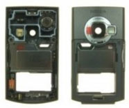 Capa Intermédia (Chassi) Nokia N80 Cinza Platina