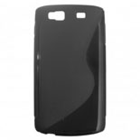 Capa em Silicone  S-CASE  Nokia Asha 305, Asha 306 Preta Opaca