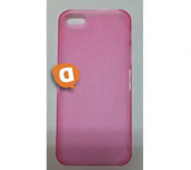 Capa Protetora Iphone 5, Iphone 5S Rosa Transparente Acrilica Slim