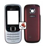 Capa Nokia 2330c Frente + Traseira Vermelha Original