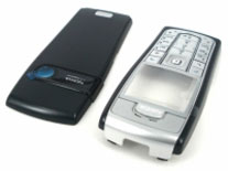 Capa Nokia 6230i F+T Preta/Silver Original