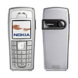 Capa Nokia 6230i Frente + Traseira Silver Original