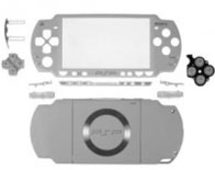 Capa PSP Slim 2000, 2004 Completa Branca