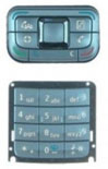Teclado Nokia E65 Superior e Inferior Cinza Original