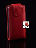 Capa Protetora Samsung i9100 Galaxy S II Flip Vertical Vermelha