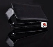 Capa Protetora Samsung S5570 Galaxy Mini Flip Vertical Preta
