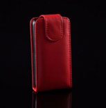 Capa Protectora Iphone 5, Iphone 5S Flip Vertical Vermelha