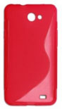 Capa em Silicone  S-CASE  Samsung S6102 Galaxy Y Duos Vermelha