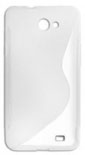 Bolsa em Silicone  S-CASE  Sony Xperia T (LT30i) Branco Transparente