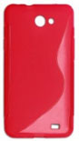 Capa em Silicone  S-CASE  Sony Xperia U (ST25i) Vermelho Transparente