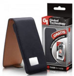 Capa Protectora Nokia Lumia 820 Flip Vertical Preta (Oferta Película)