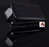 Capa Protetora Blackberry 9300 Flip Vertical Preta
