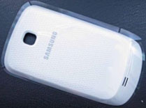 Capa Traseira Samsung S5570 Galaxy Mini Branca Original