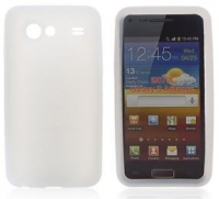 Capa em Silicone Gel Samsung i9070 Galaxy S Advance Branca