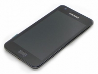 Touchscreen com Display e Aro Samsung i9100 Galaxy S 2 Preto
