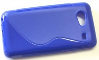 Capa em Silicone  S-CASE  Samsung i9500, i9505 Galaxy S4 Azul Opaca