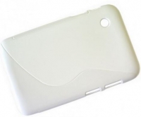 Capa em Silicone  S-CASE  Tablet Samsung P5100 Galaxy Tab 10.0 Branca Opaca