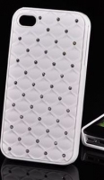 Capa Protetora Diamond Samsung i9100 Galaxy S II Branca com Brilhantes