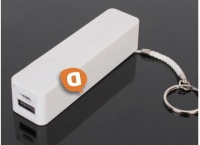Bateria Externa  Power Bank  AP-006 USB 5V 2600mAh Branca