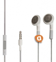 Auricular Iphone 3G, 3GS, 4G MB770 Stereo Branco Original em Bulk